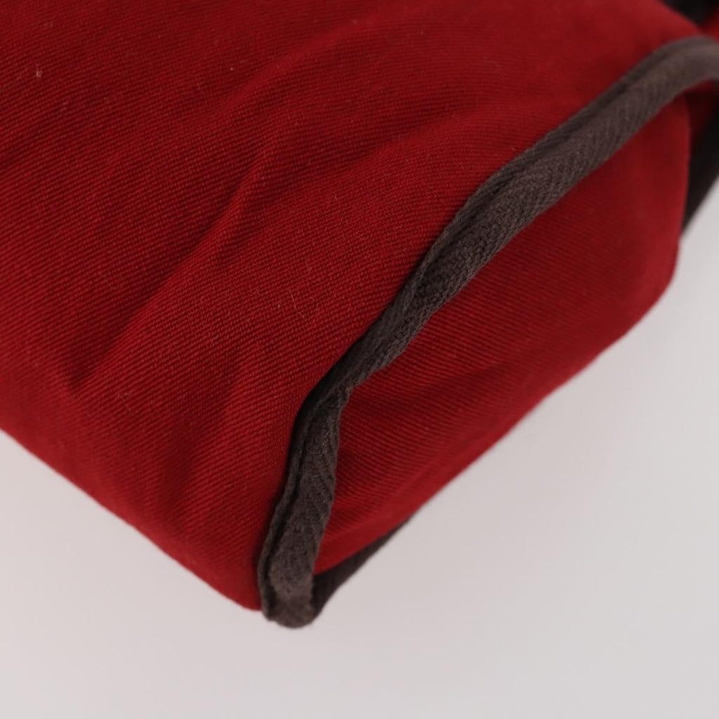 Hermes Red Or Orange Herbag Crossbody