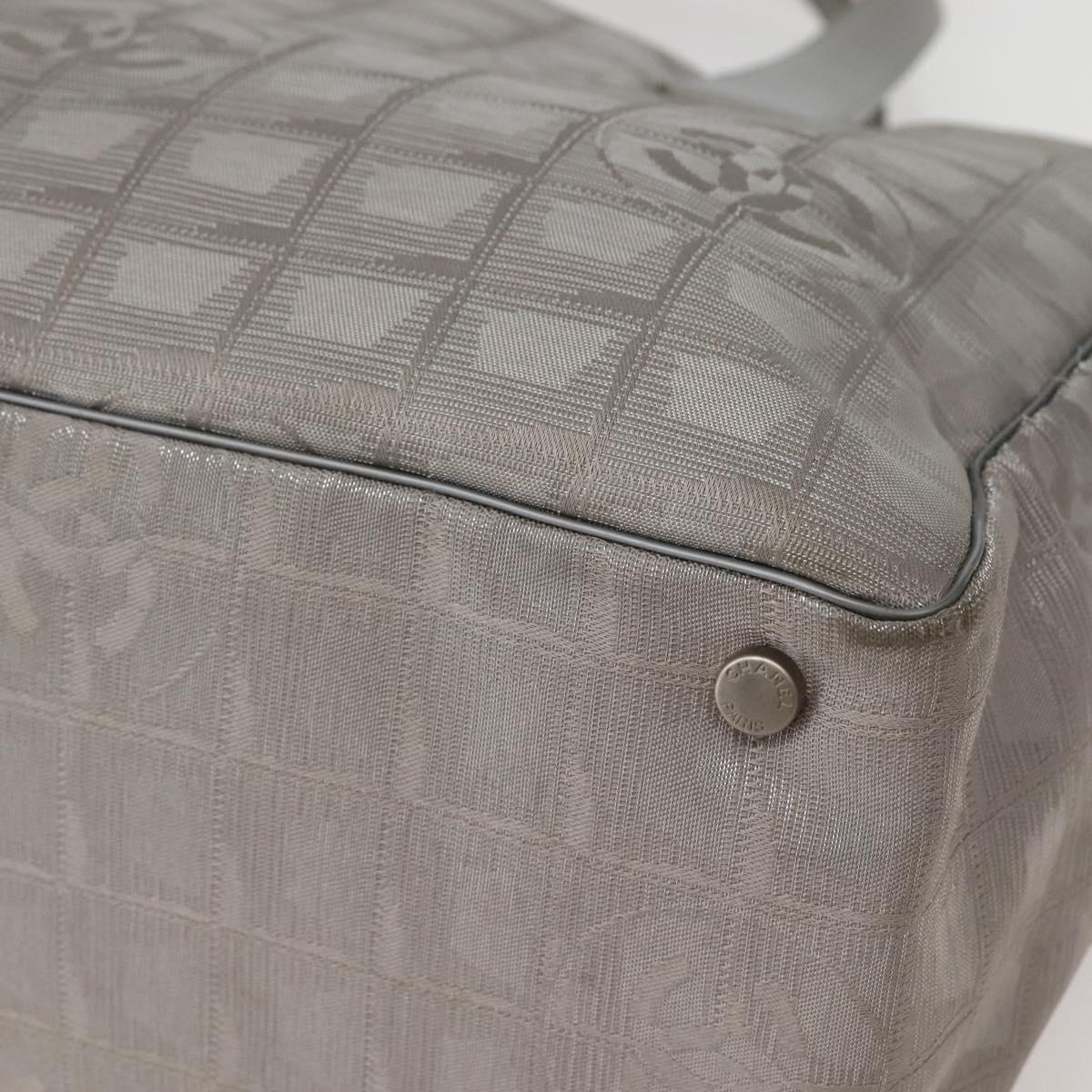 Chanel Grey Travel Tote