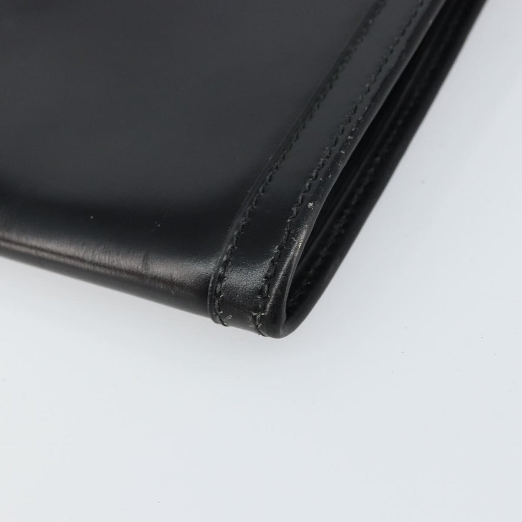 Hermes Black Clutch