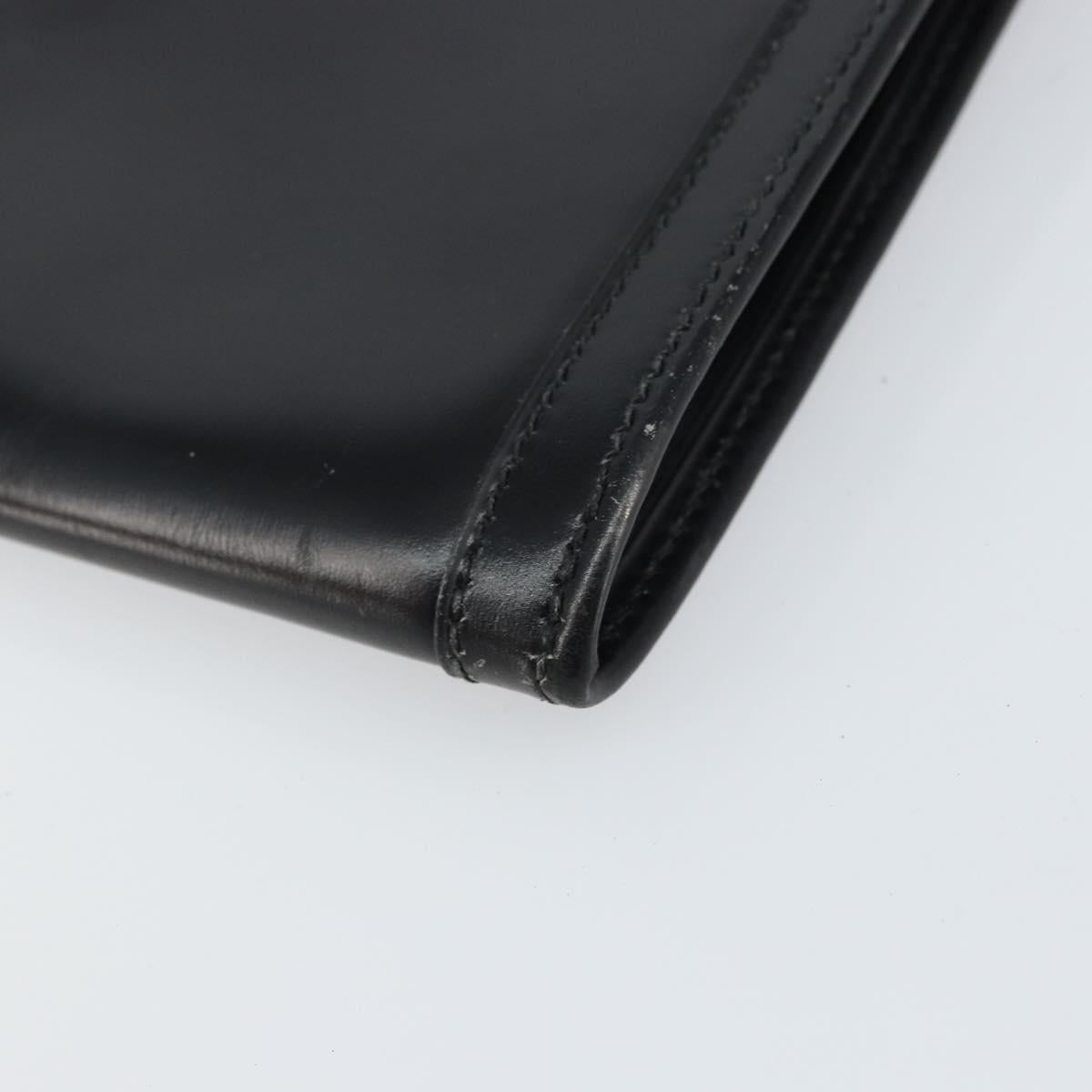 Hermes Black Clutch