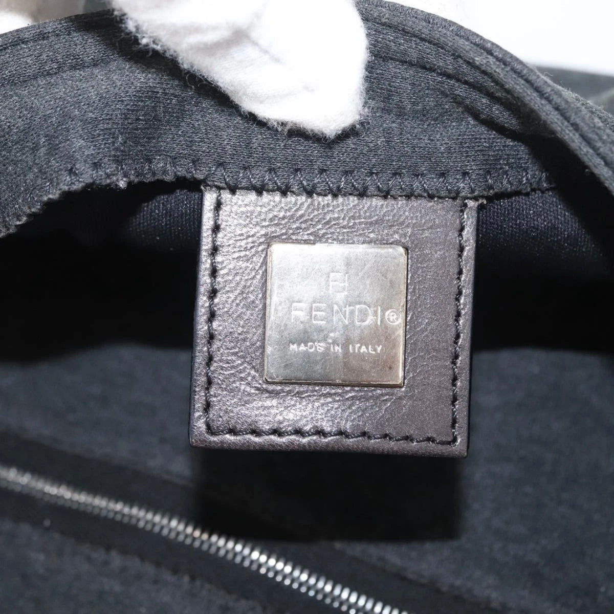 Fendi Grey Baguette