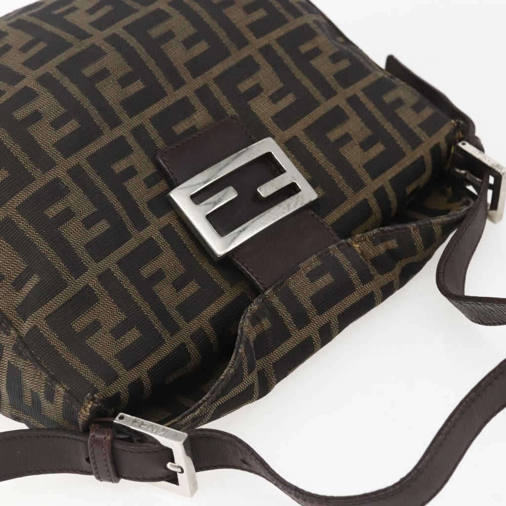 Fendi Zucca Rounded Baguette