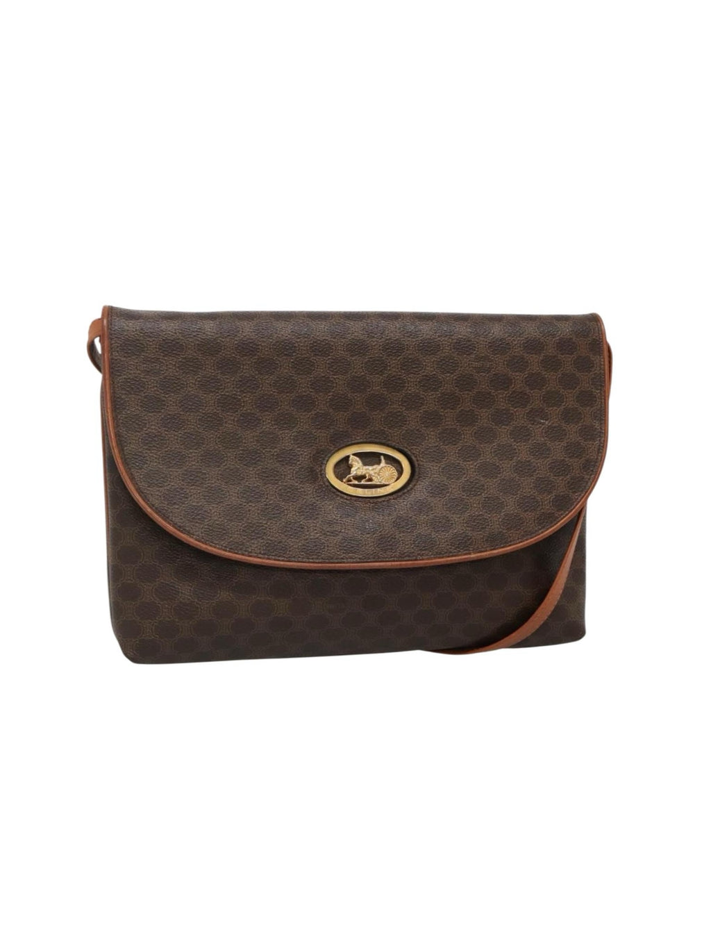 Celine Macadam Logo Shoulder Bag