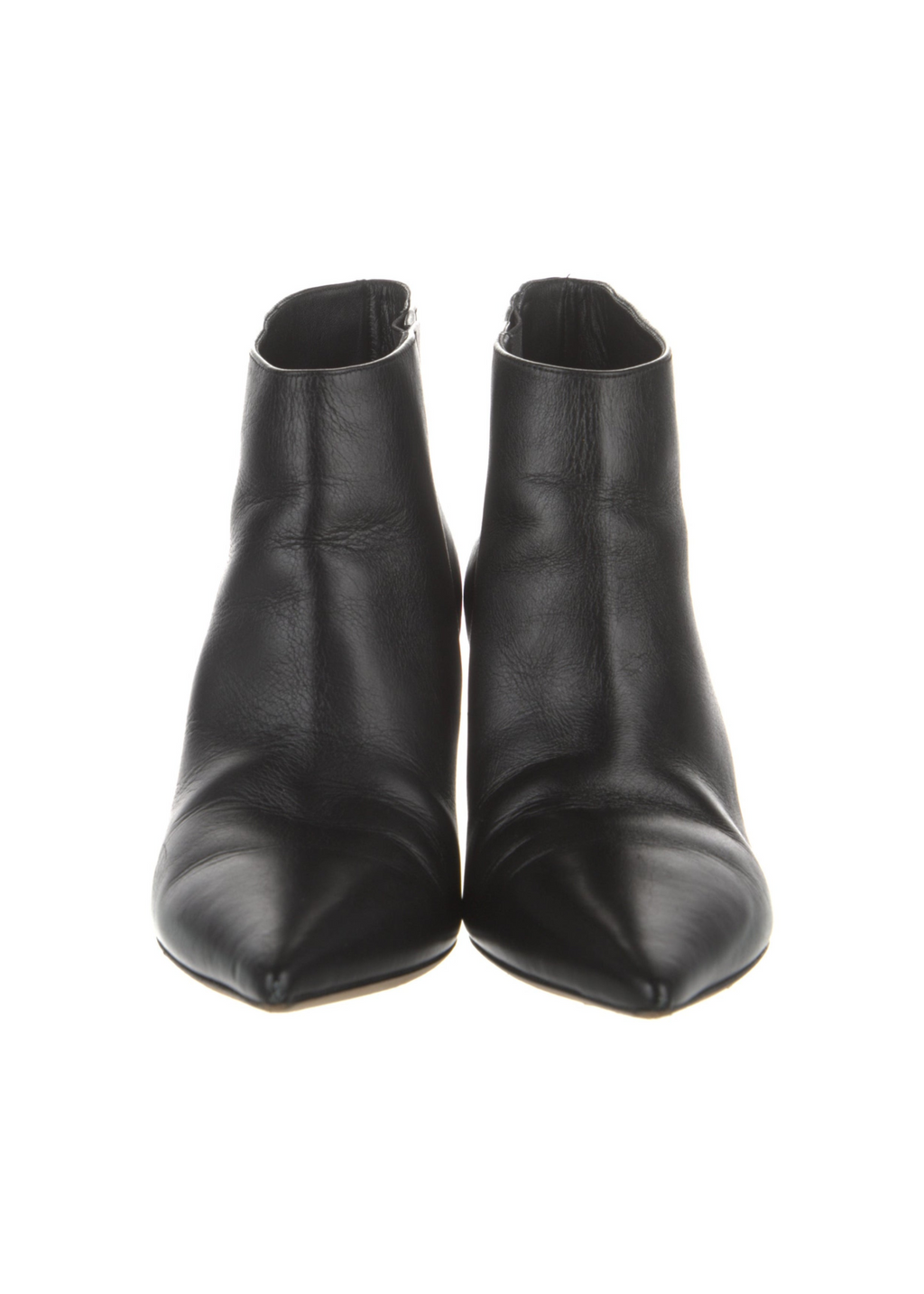 Jimmy Choo Black Leather Booties