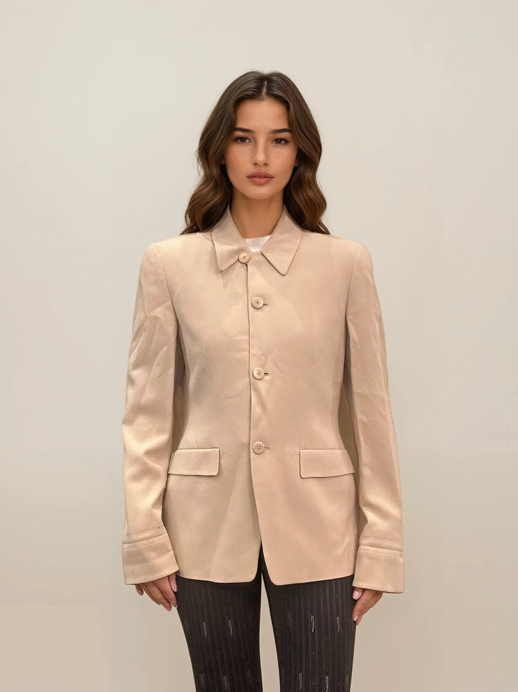 Armani Tan Blazer