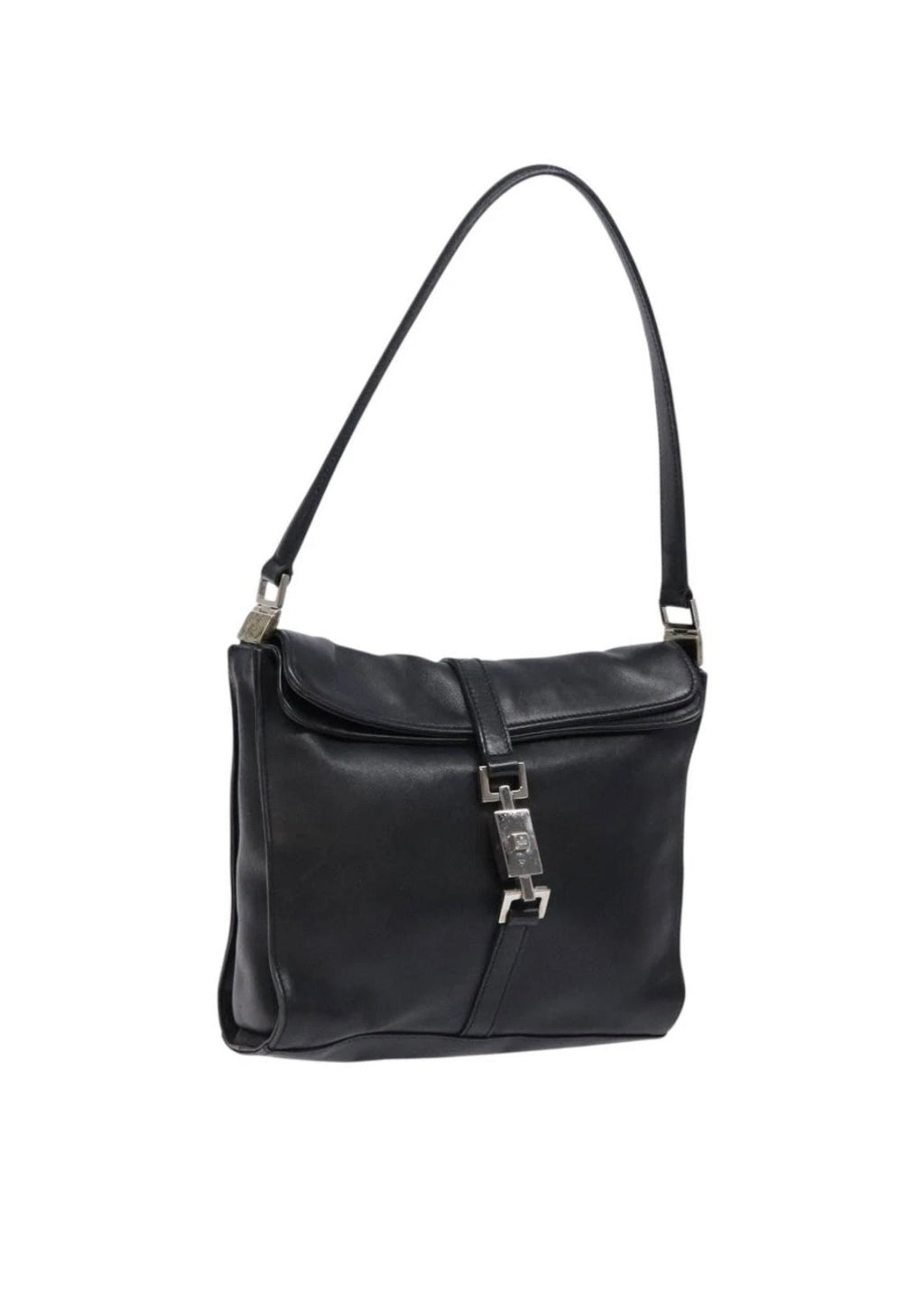 Gucci Black Leather Jackie