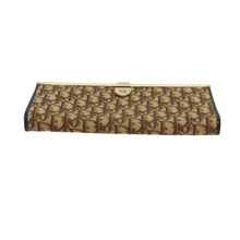 Load image into Gallery viewer, Dior Brown and Gold Monogram Clutch
