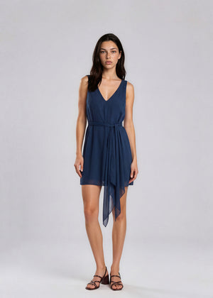 Chloe Blue Mini Dress