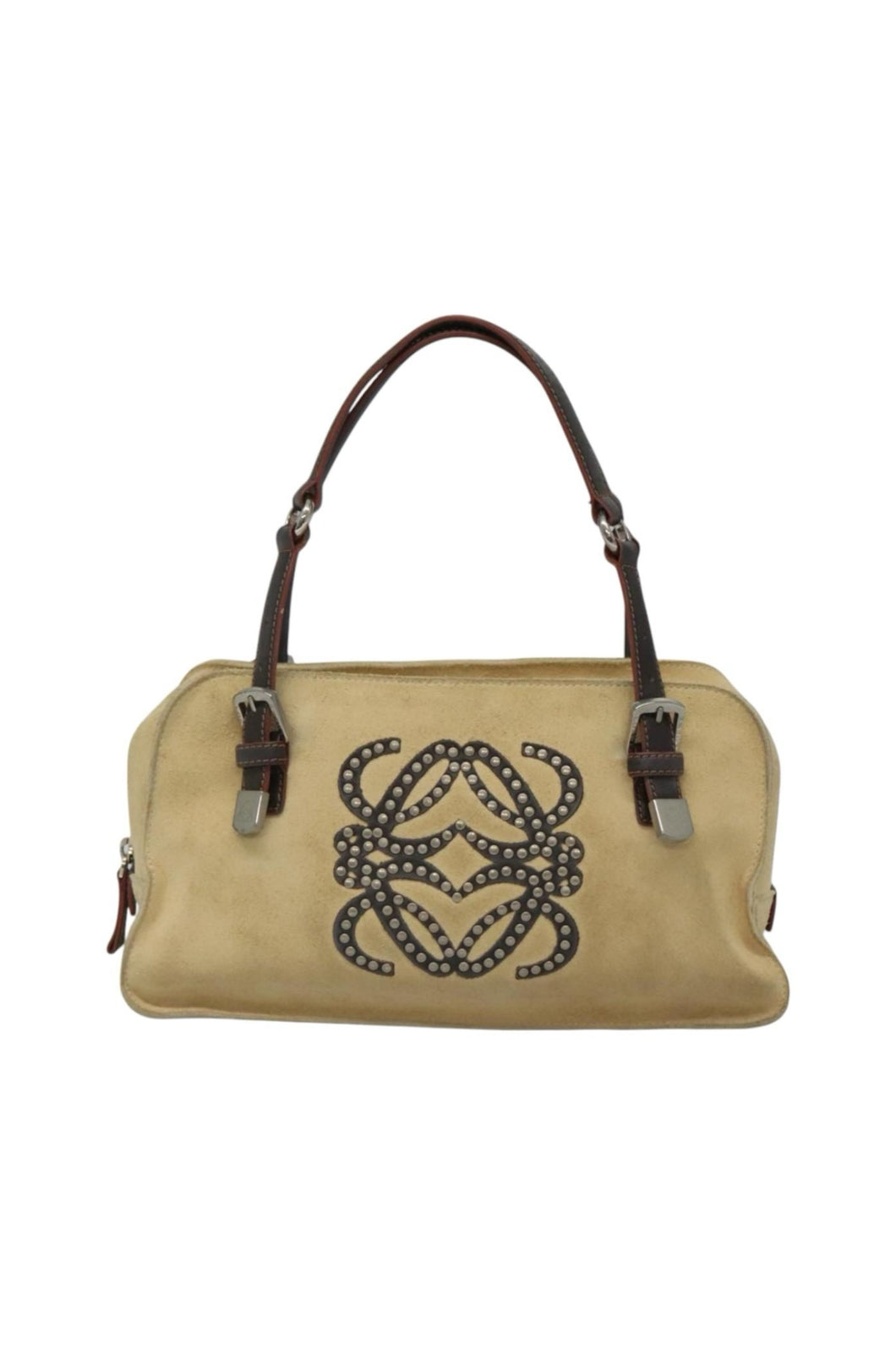 Loewe Suede Beige Handbag