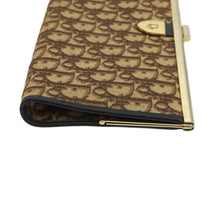 Load image into Gallery viewer, Dior Brown and Gold Monogram Clutch
