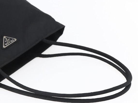 Prada Black Nylon Tote