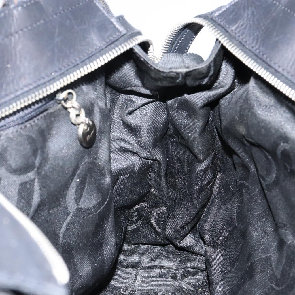 Ferragamo Black Chain Tote