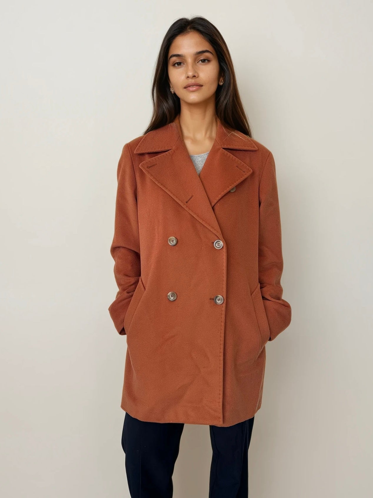 Max Mara Orange Coat