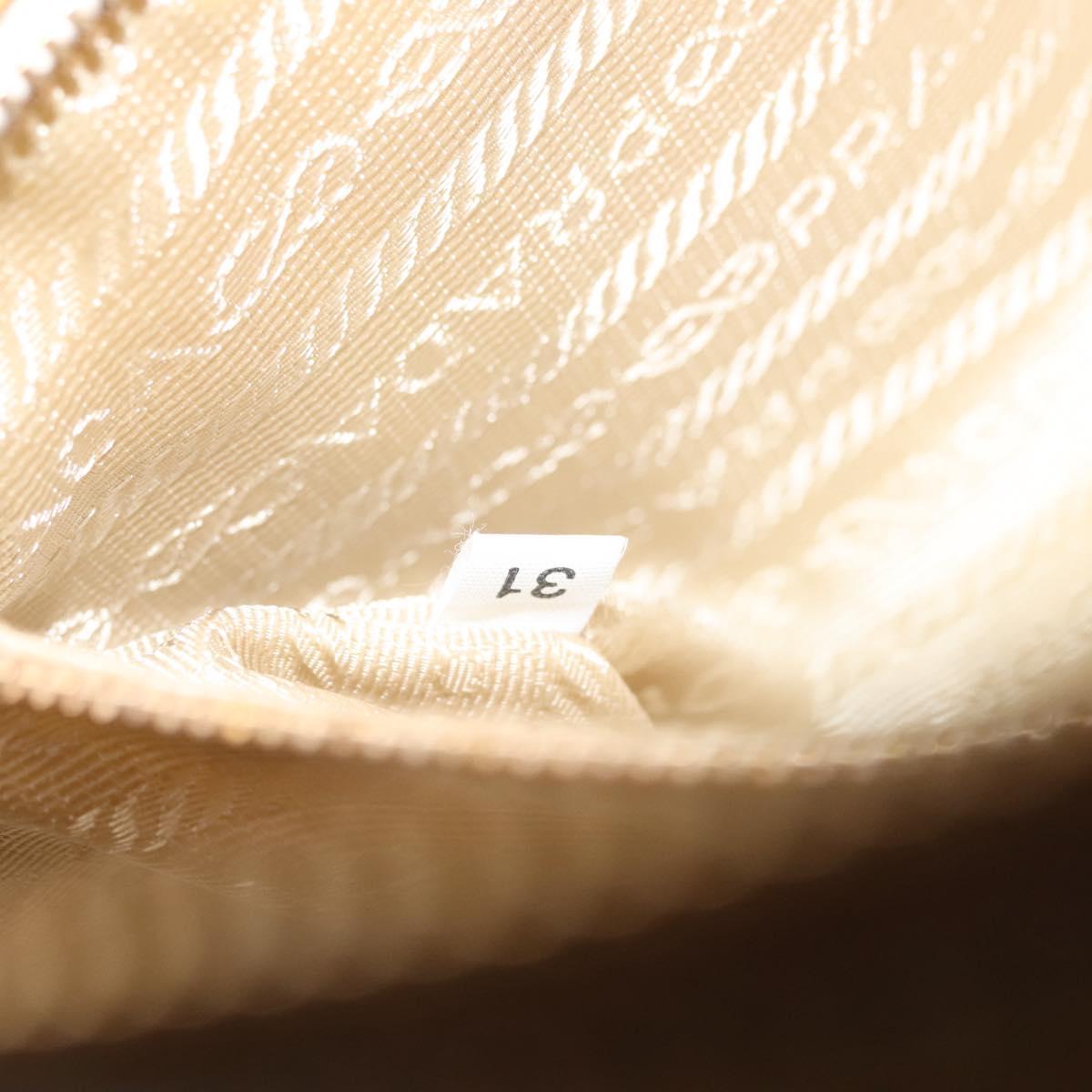 Prada Tan East West Bowler Bag