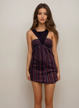 Load image into Gallery viewer, Missoni Purple and Navy Mini Dress
