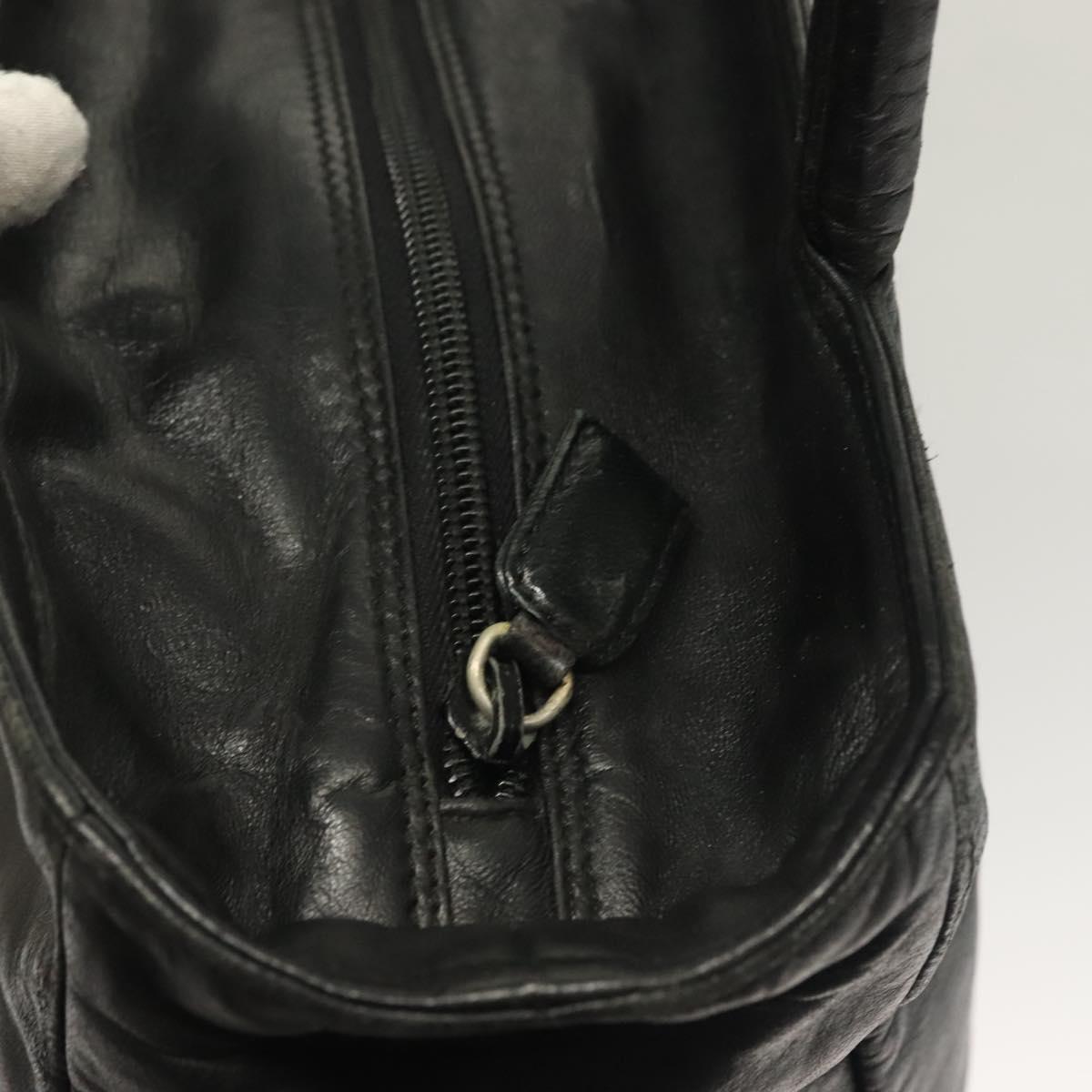Prada Black Leather Tote