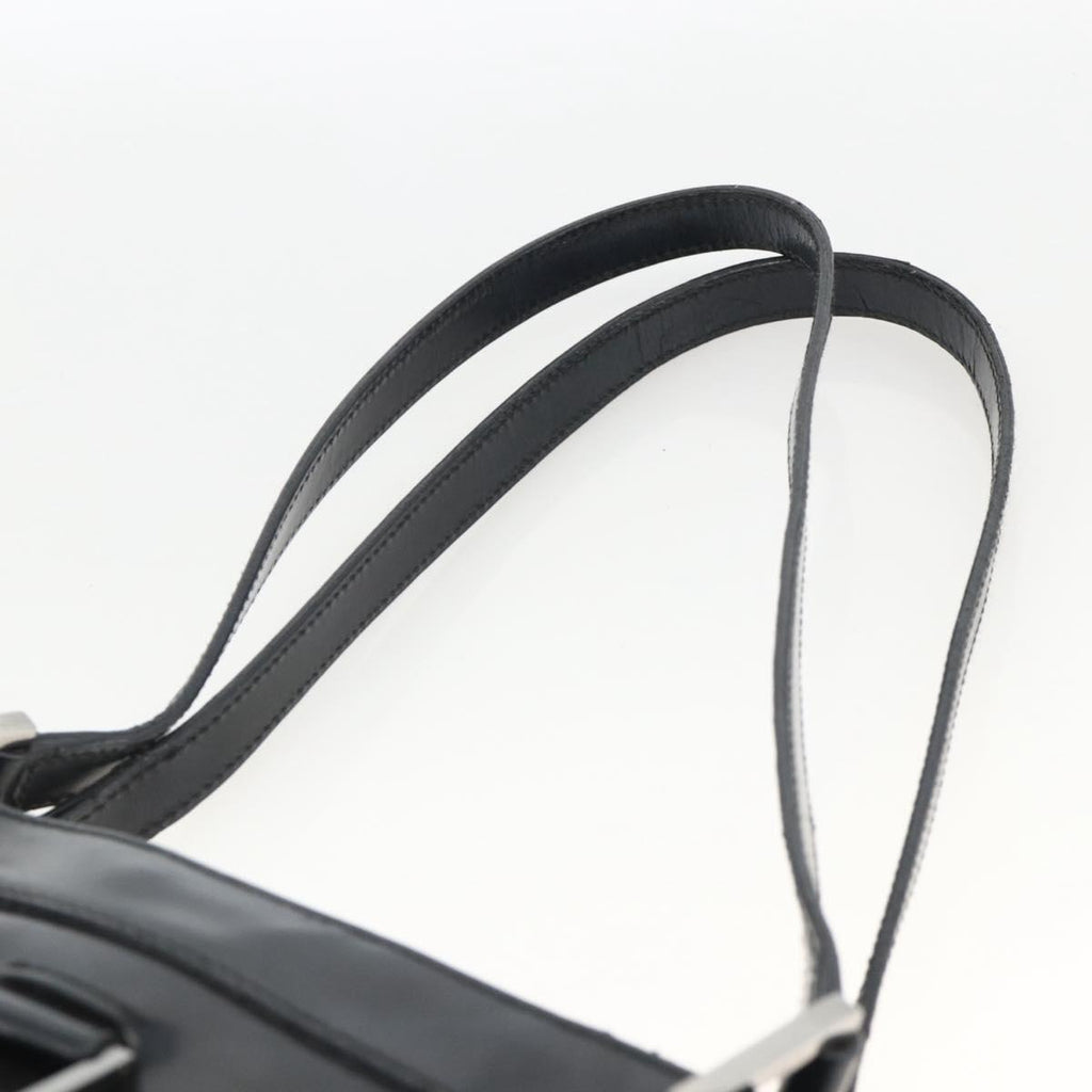 Gucci Black Leather Shoulder Bag