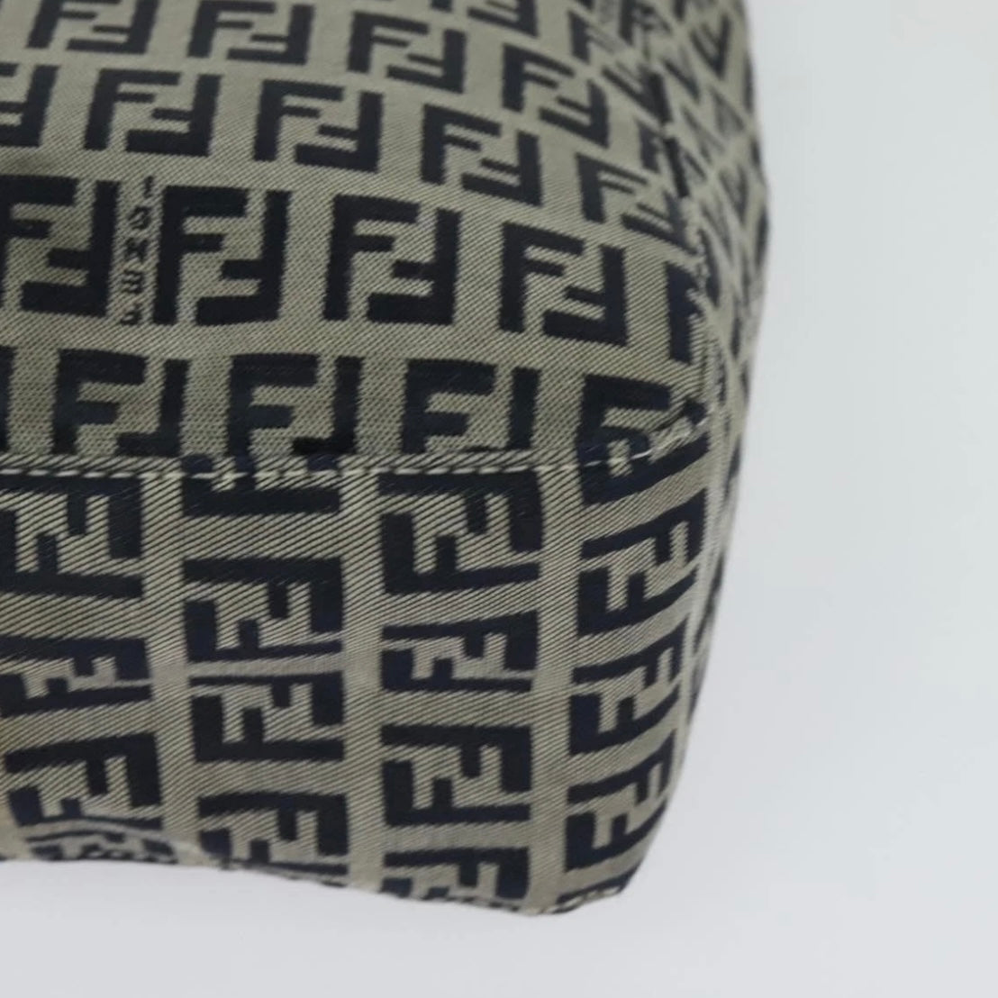 Fendi Navy Zucchino Tote
