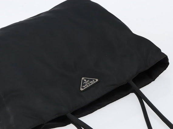 Prada Black Nylon Tote