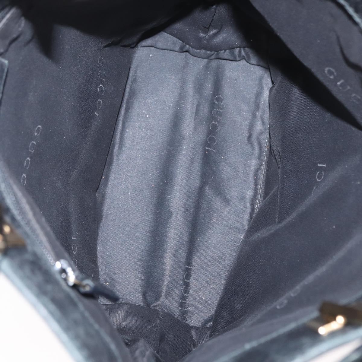 Gucci Black Monogram Tote Bag