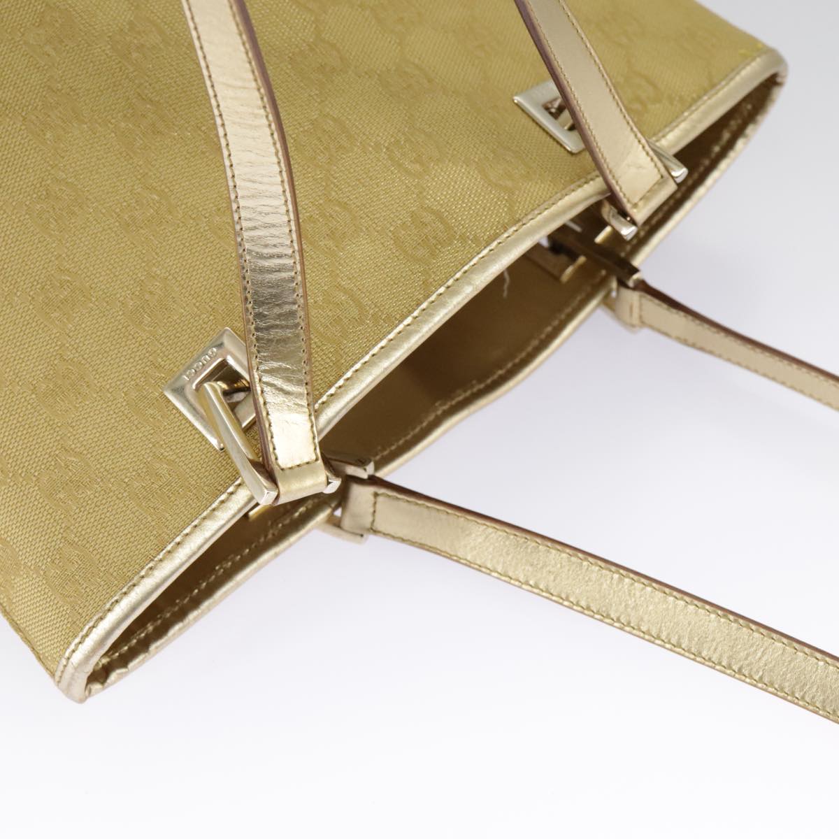 Gucci Gold Monogram Mini Tote
