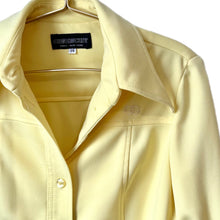 Load image into Gallery viewer, Givenchy Yellow Wrap Blazer
