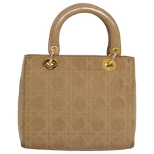 Load image into Gallery viewer, Lady Dior Nylon Beige Handbag
