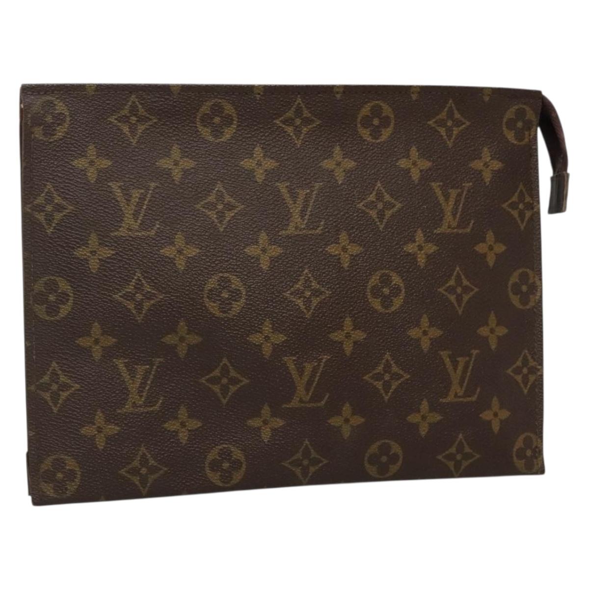 Louis Vuitton Monogram Zip Clutch