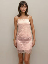 Load image into Gallery viewer, Chanel Pink Lace Set
