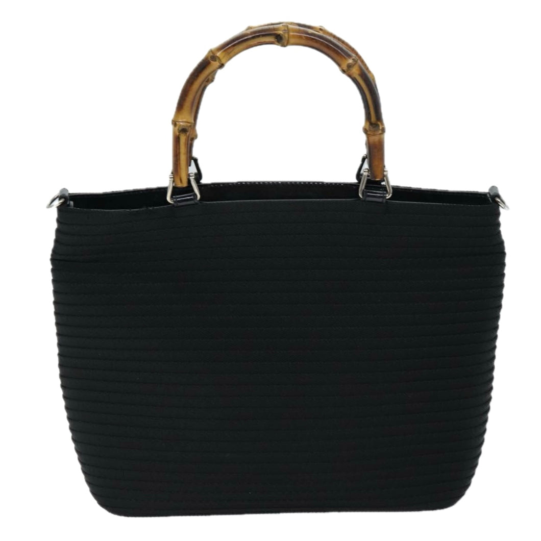 Gucci Black Bamboo Tote