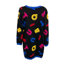 Load image into Gallery viewer, Moschino Bubble Letter Sweater Dress
