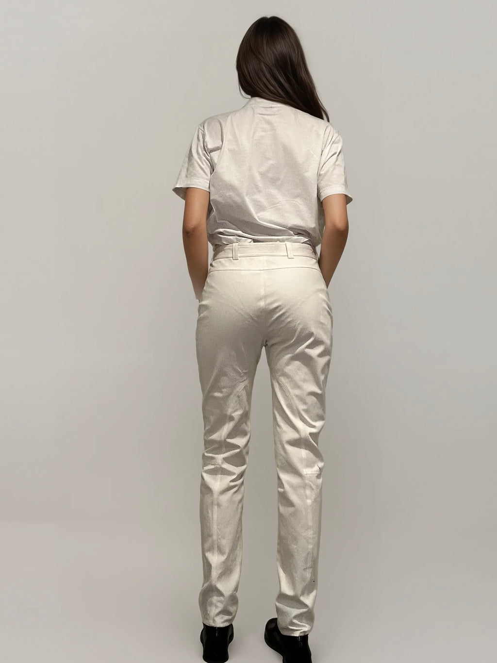 Chanel Logo White Pants