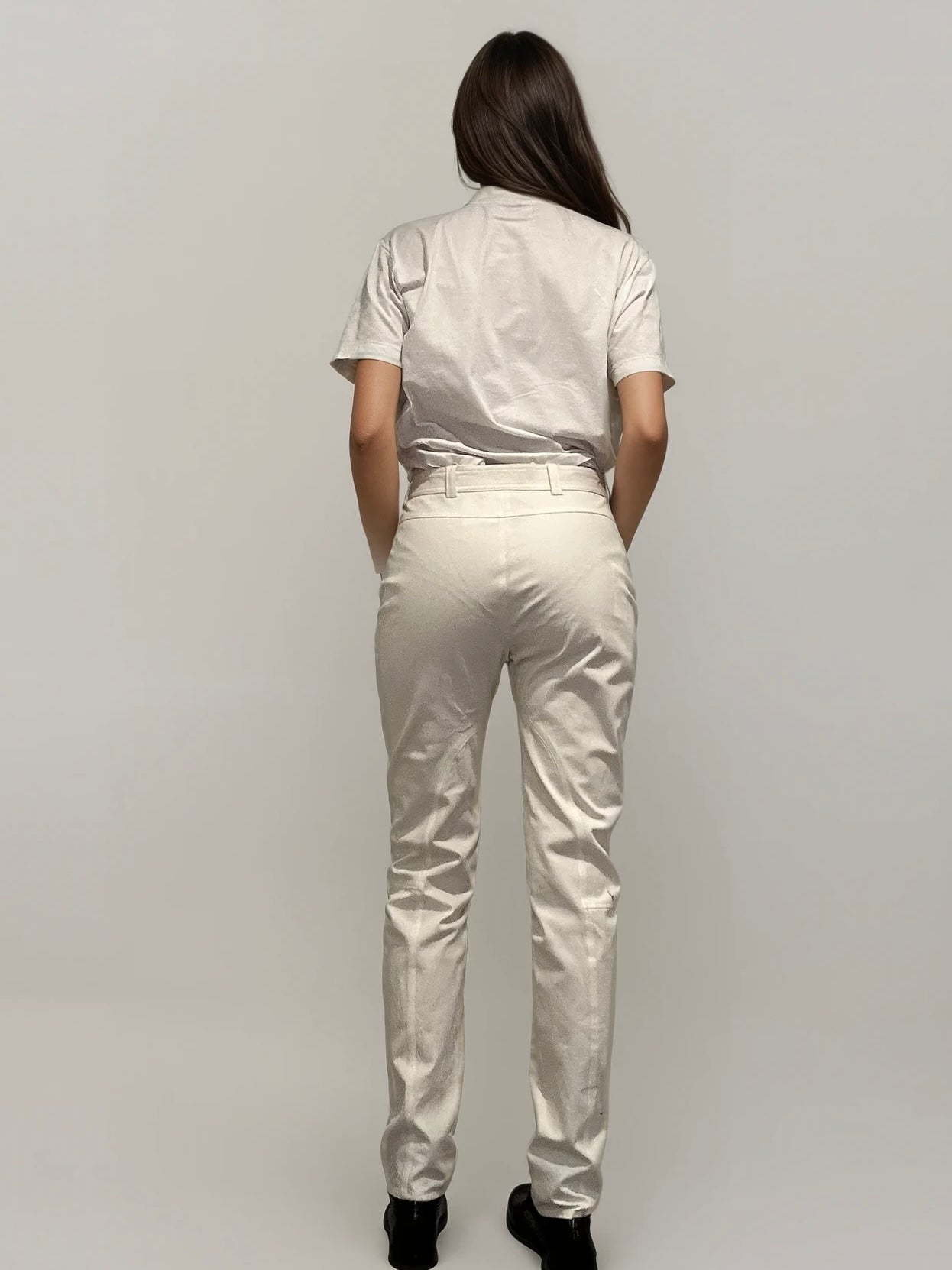 Chanel Logo White Pants