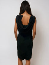 Load image into Gallery viewer, Armani Black Beaded Mini Dress
