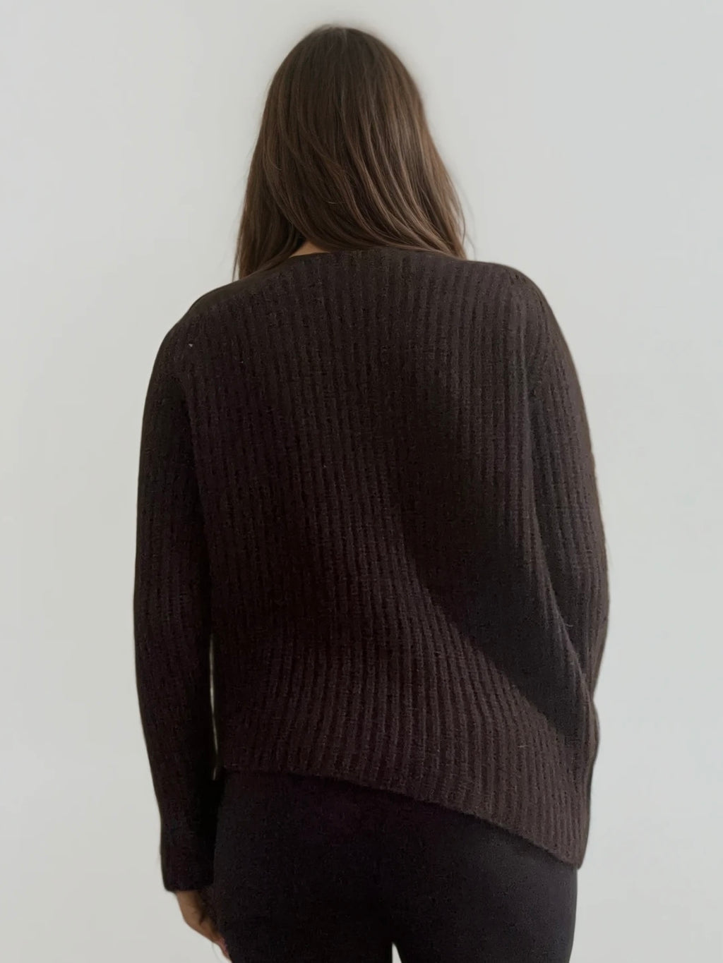Calvin Klein Brown Cashmere Sweater