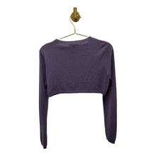 Load image into Gallery viewer, Max Mara Purple Cropped Cardigan
