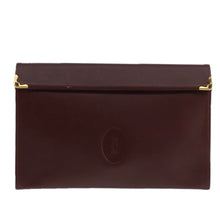 Load image into Gallery viewer, Cartier Burgundy Clutch
