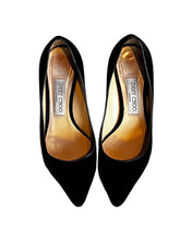 Load image into Gallery viewer, Jimmy Choo Crushed Velvet Heels
