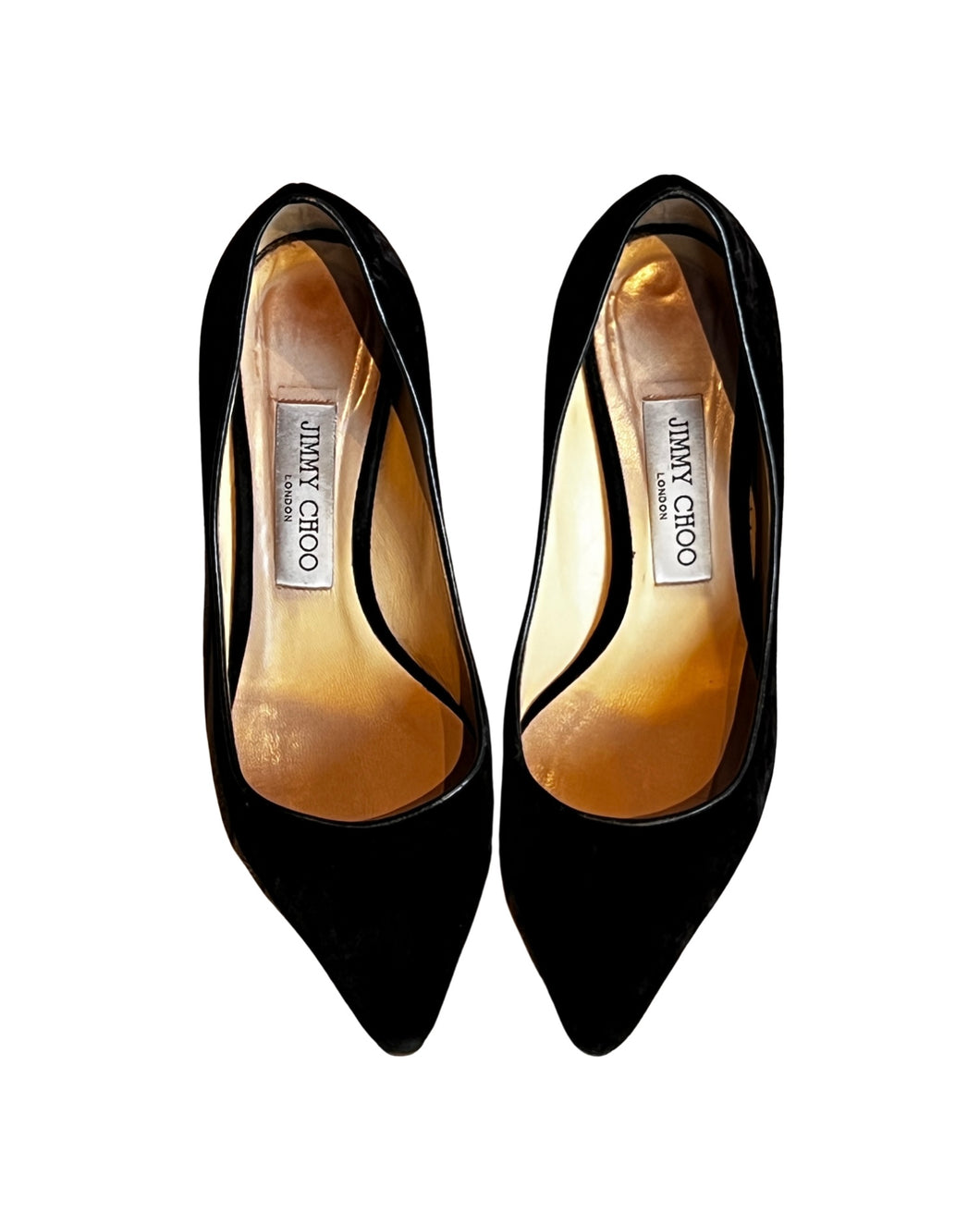 Jimmy Choo Crushed Velvet Heels
