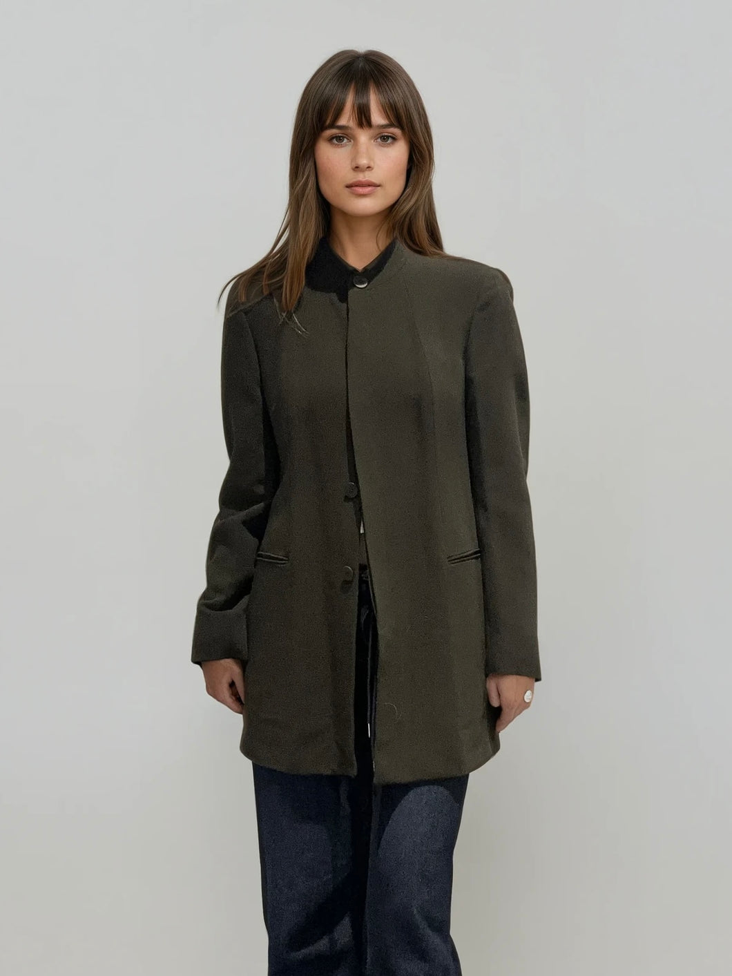 Donna Karan Green Blazer