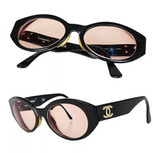 Load image into Gallery viewer, Chanel Black Logo Sunglasses
