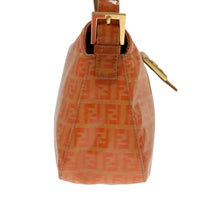Load image into Gallery viewer, Fendi Orange Patent Zucchino Baguette
