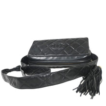 Load image into Gallery viewer, Chanel Black Tassel Crossbody
