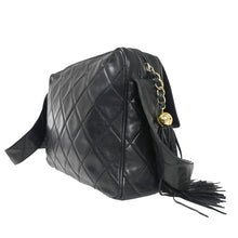 Load image into Gallery viewer, Chanel Black Tassel Crossbody
