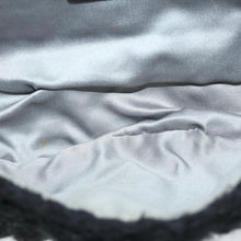 Load image into Gallery viewer, Fendi Black Wool Crochet Baguette
