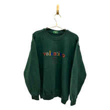 Load image into Gallery viewer, Valentino Green Spellout Crewneck

