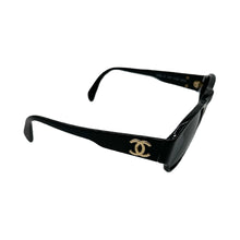 Load image into Gallery viewer, Chanel Black Logo Sunglasses
