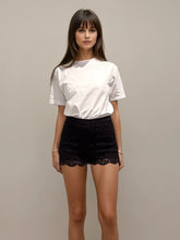 Load image into Gallery viewer, Valentino Black Lace Shorts
