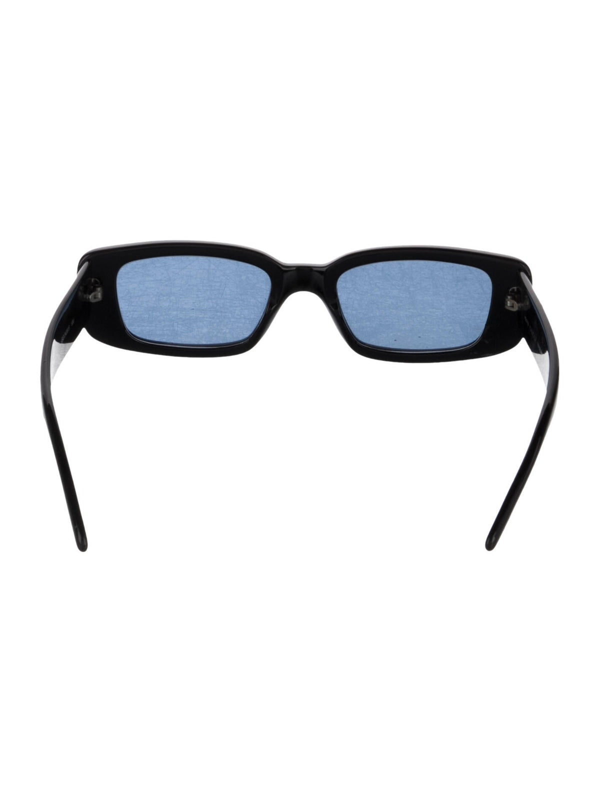 Gucci Blue Tortoise GG Square Sunglasses back