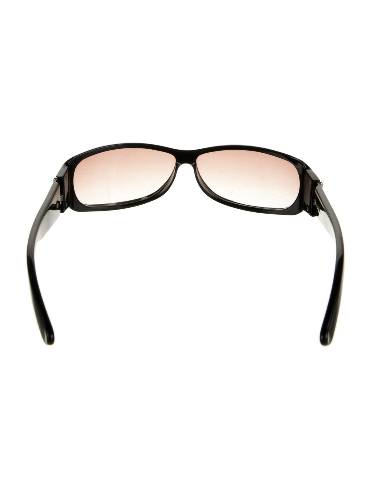 Gucci Black Horsebit Square Sunglasses back